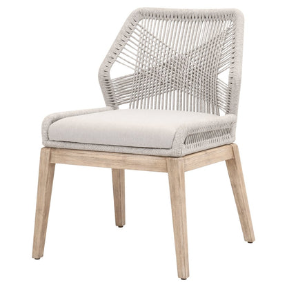 Woven Transitional Loom Dining Chair, Set of 2