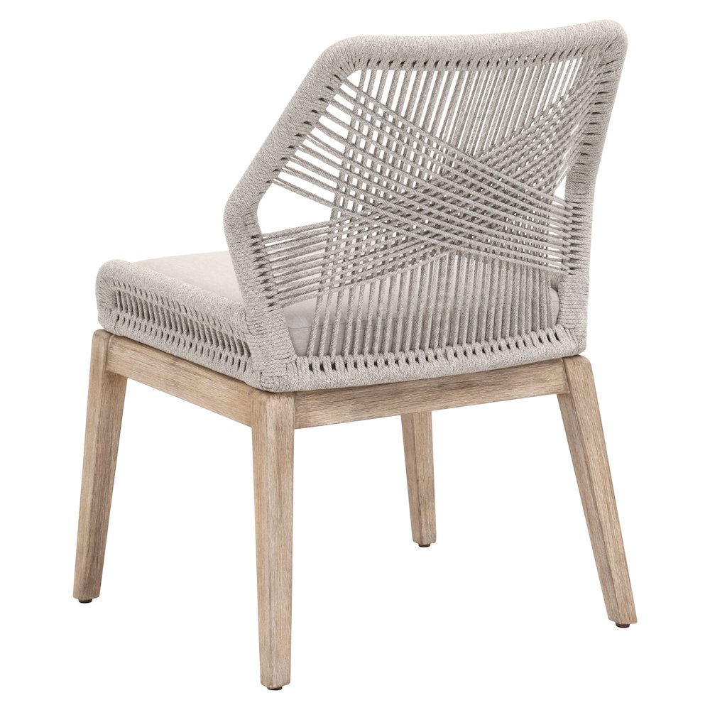 Woven Transitional Loom Dining Chair, Set of 2