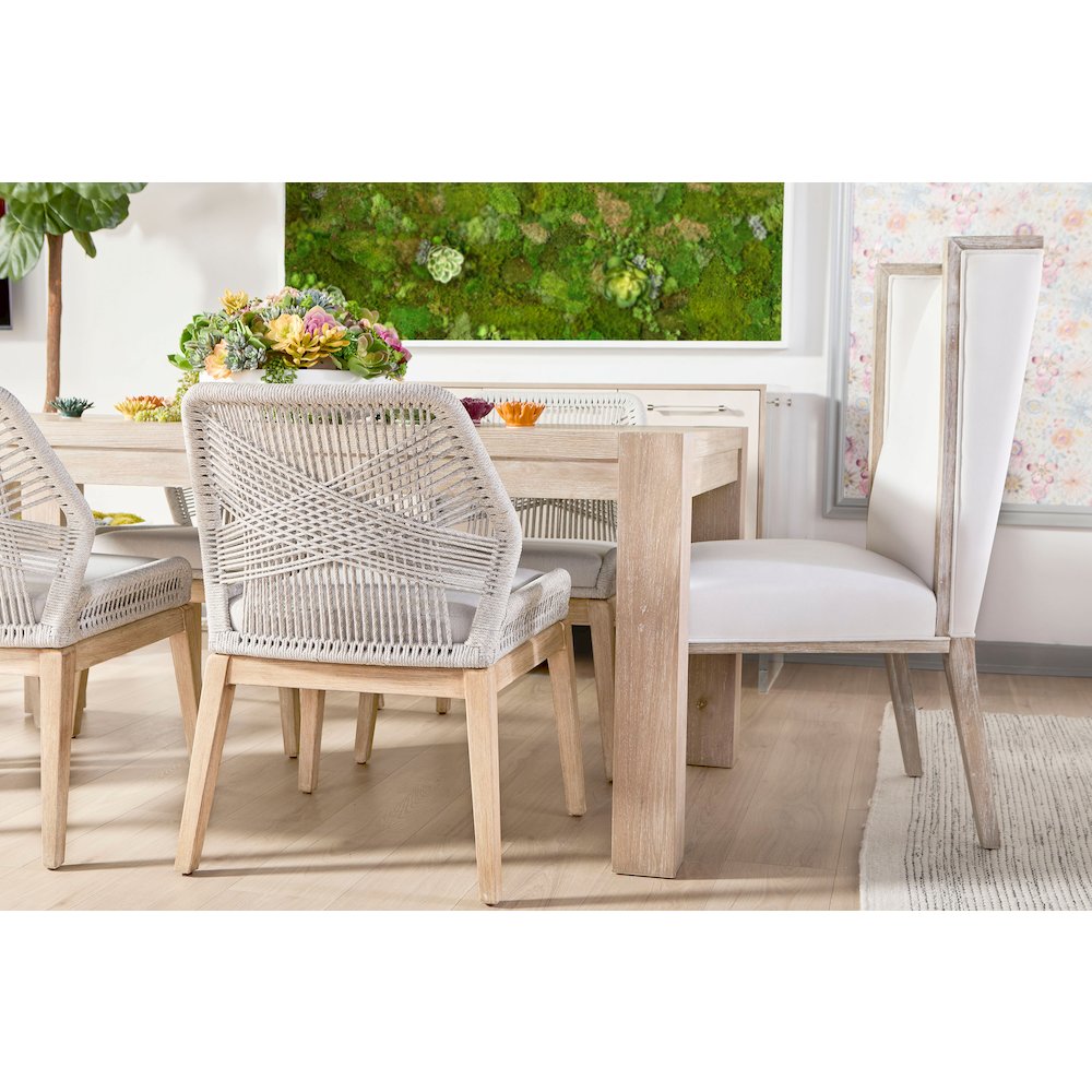 Woven Transitional Loom Dining Chair, Set of 2