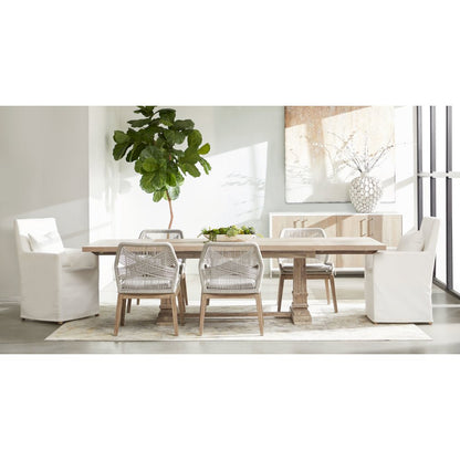 Woven Transitional Loom Dining Chair, Set of 2