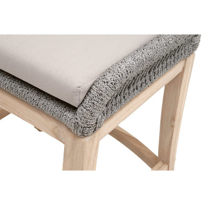 Woven - Outdoor  Transitional Loom Outdoor Counter Stool