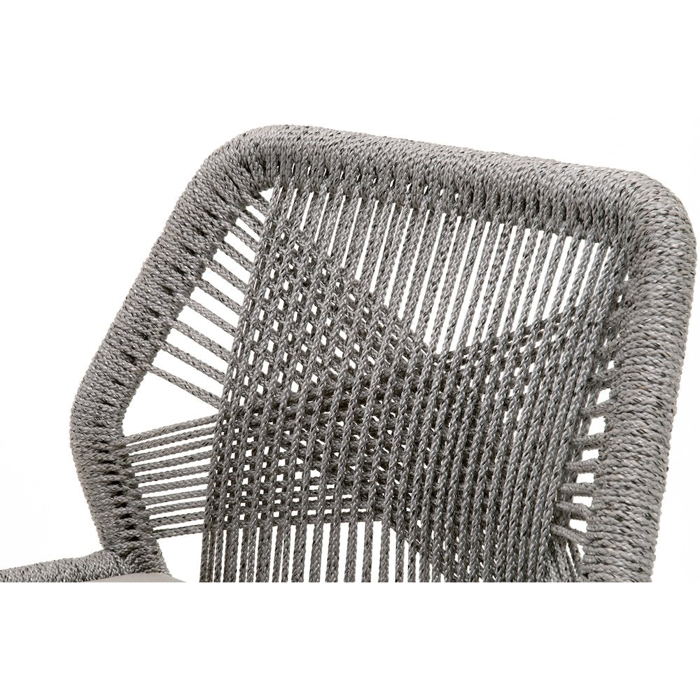 Woven - Outdoor  Transitional Loom Outdoor Counter Stool
