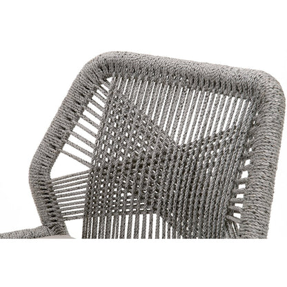 Woven - Outdoor  Transitional Loom Outdoor Counter Stool