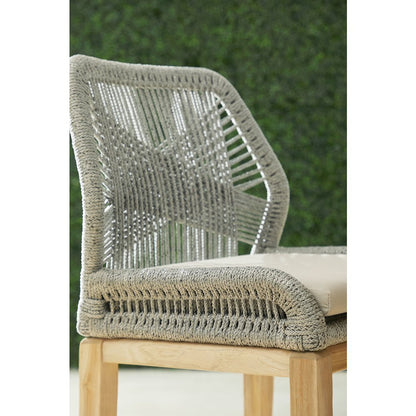 Woven - Outdoor  Transitional Loom Outdoor Counter Stool