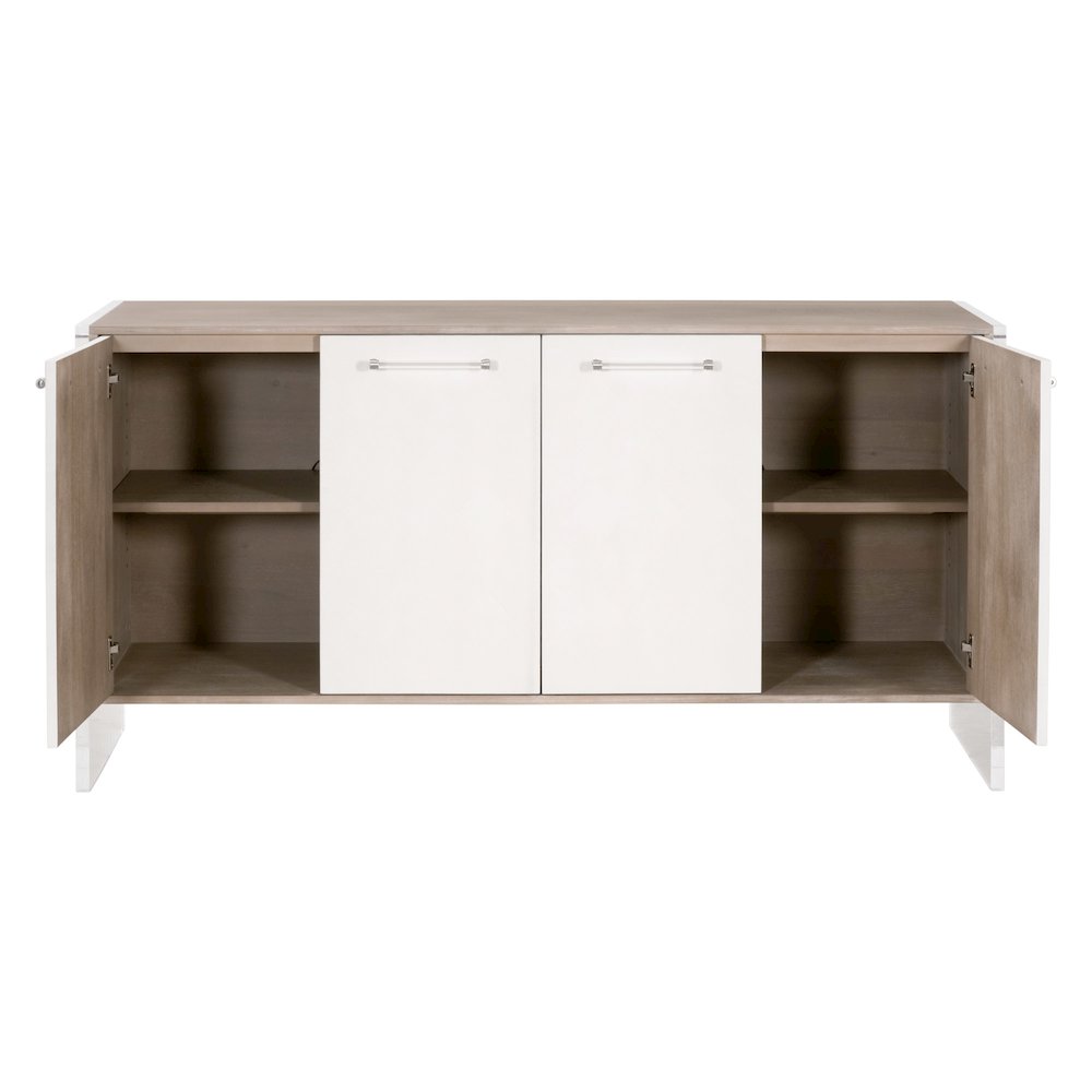 Traditions Transitional Lorin Shagreen Media Sideboard