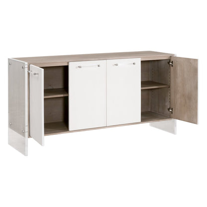 Traditions Transitional Lorin Shagreen Media Sideboard