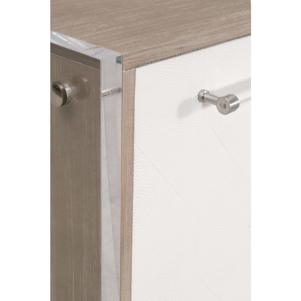 Traditions Transitional Lorin Shagreen Media Sideboard