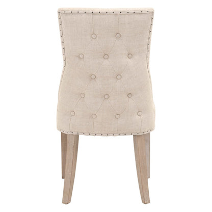 Essentials Transitional Lourdes Dining Chair, Set of 2