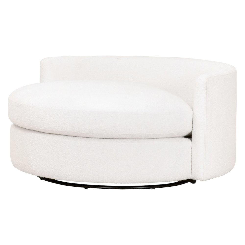 Stitch & Hand - Upholstery Transitional Lourne Grand Swivel Sofa Chair