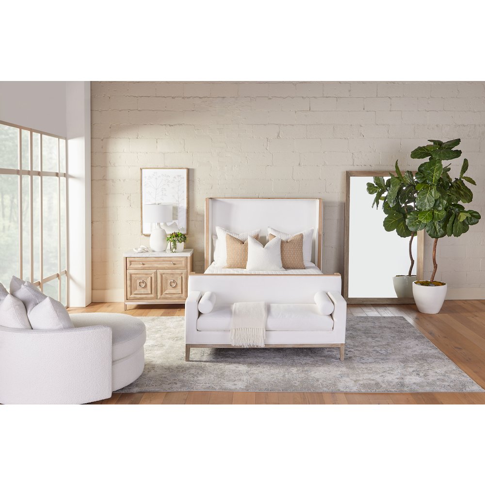 Stitch & Hand - Upholstery Transitional Lourne Grand Swivel Sofa Chair