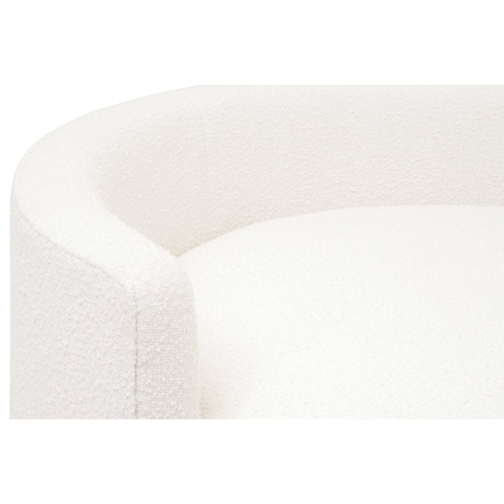 Stitch & Hand - Upholstery Transitional Lourne Petite Swivel Sofa Chair