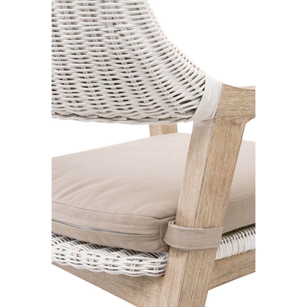 Woven Transitional Lucia Arm Chair