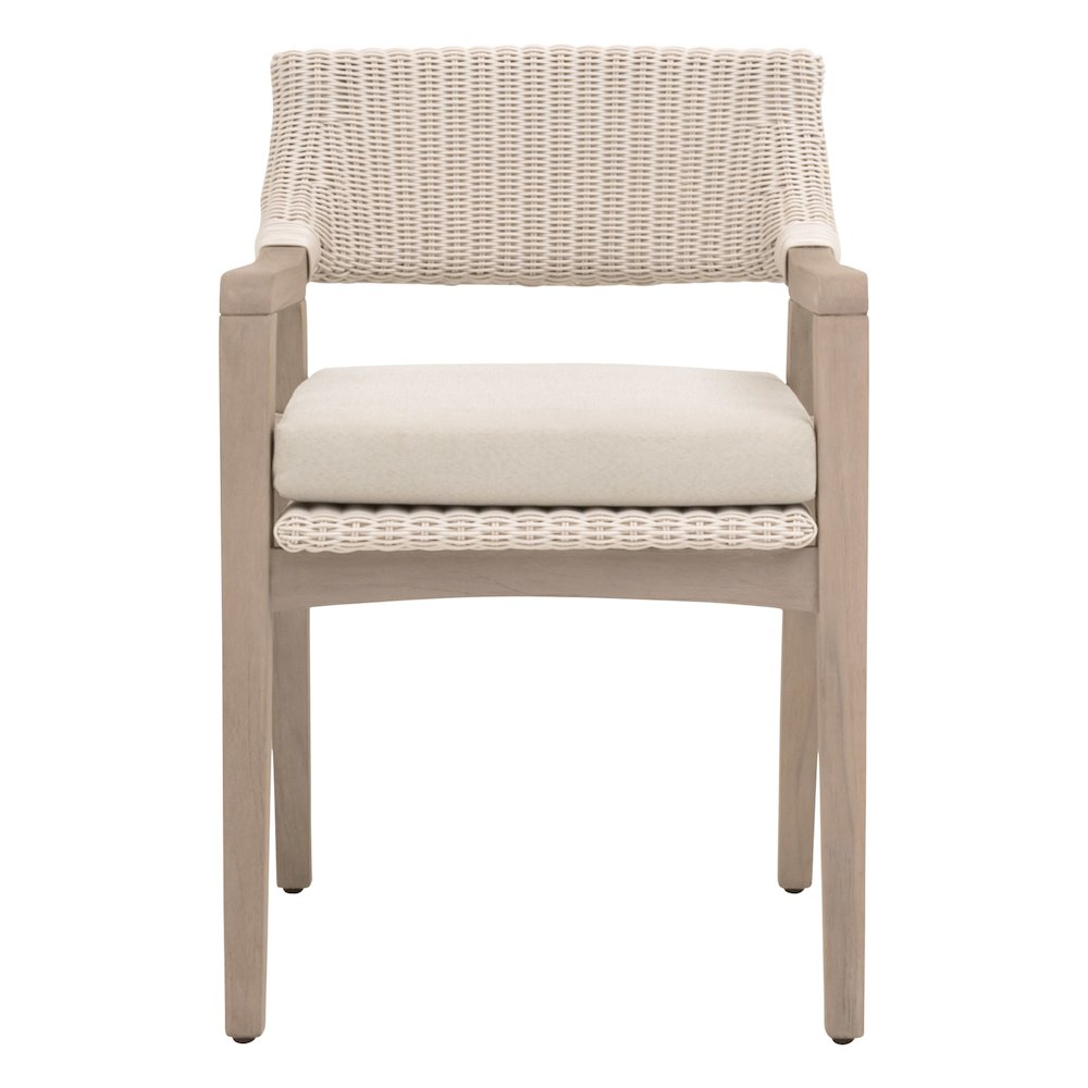 Woven - Outdoor  Transitional Lucia Outdoor Arm Chair