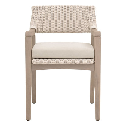 Woven - Outdoor  Transitional Lucia Outdoor Arm Chair