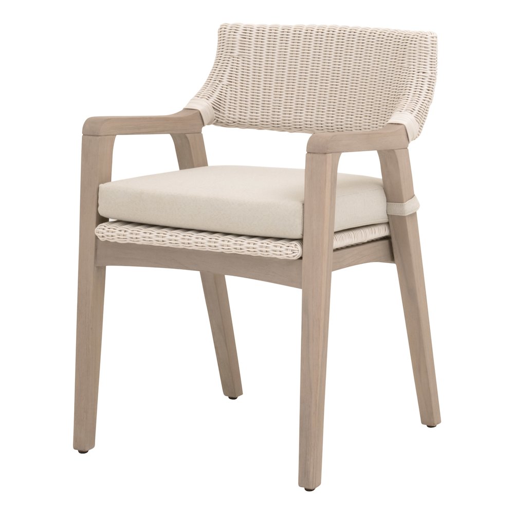 Woven - Outdoor  Transitional Lucia Outdoor Arm Chair