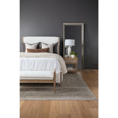 Woven Transitional Malay 1-Drawer Nightstand