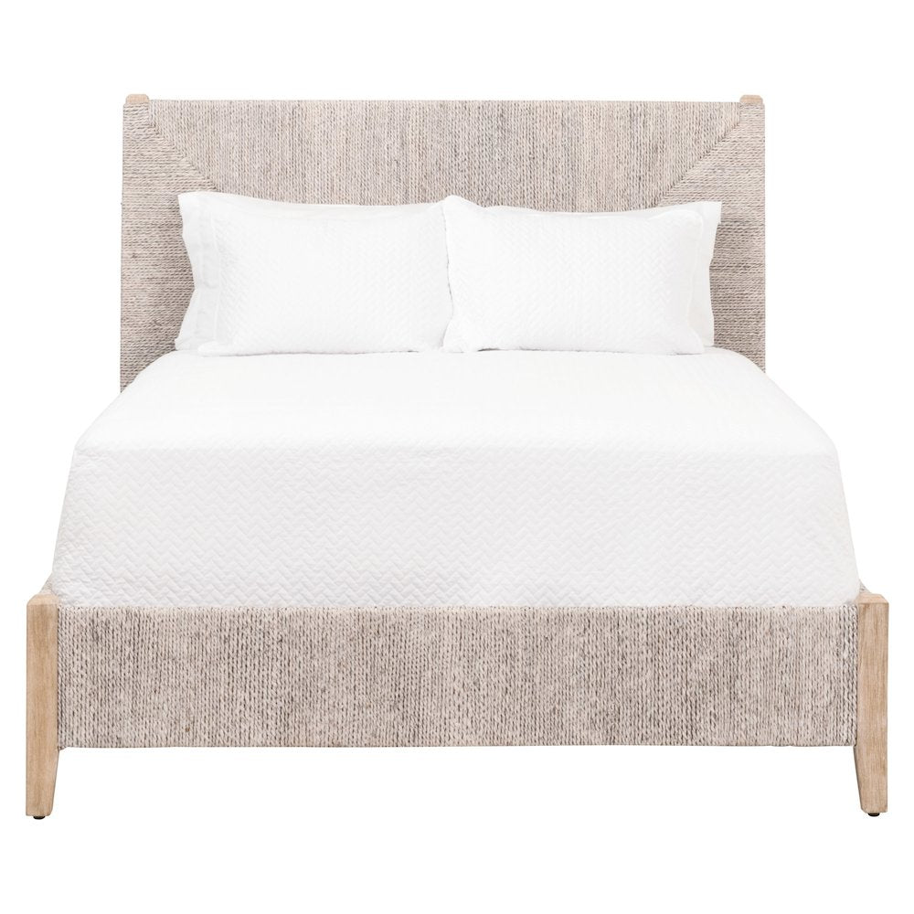 Woven Transitional Malay Queen Bed