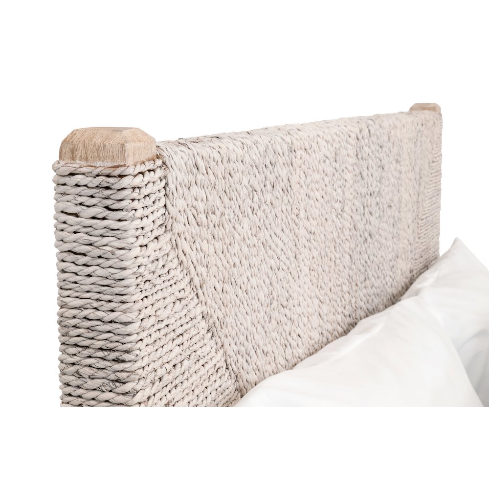 Woven Transitional Malay Queen Bed