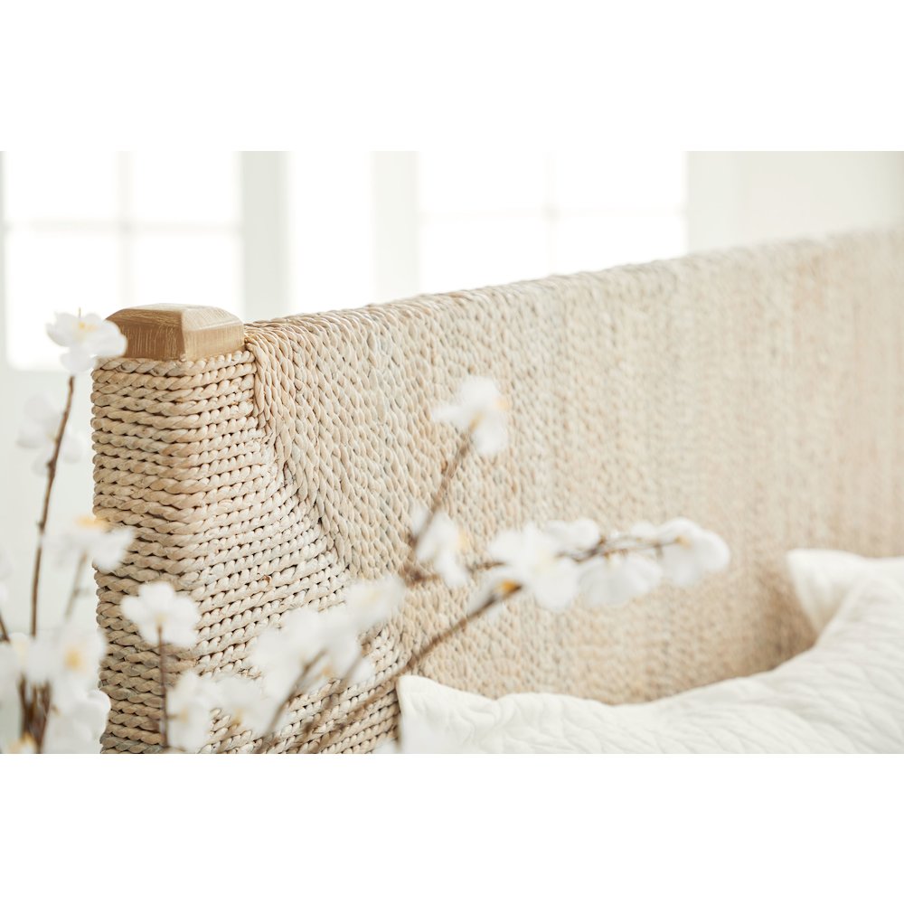 Woven Transitional Malay Queen Bed