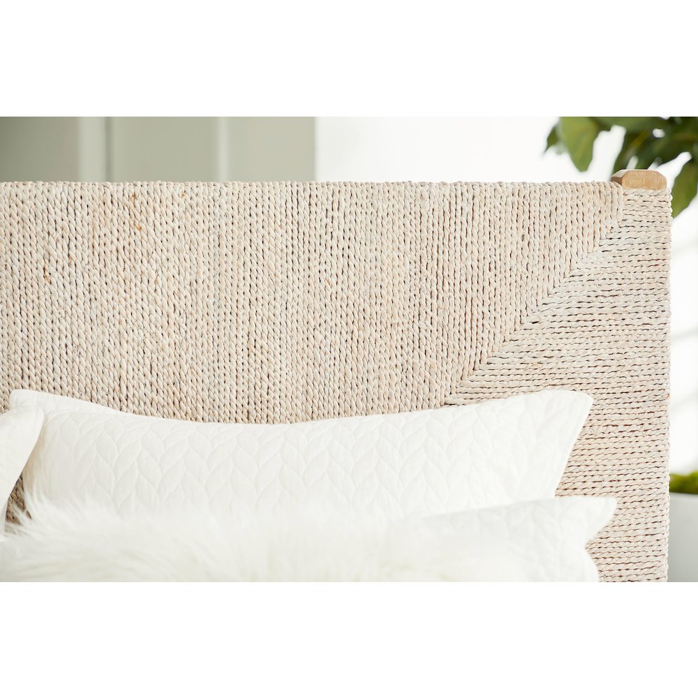 Woven Transitional Malay Queen Bed