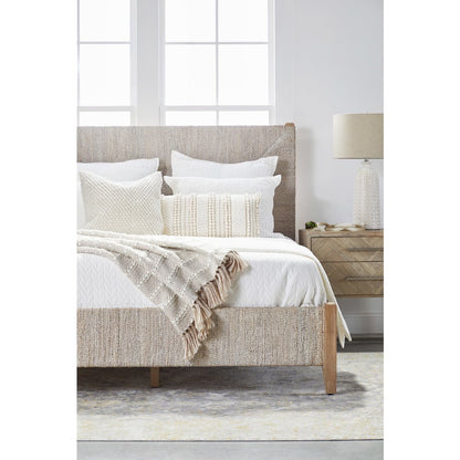 Woven Transitional Malay Queen Bed