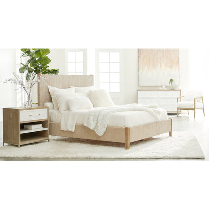 Woven Transitional Malay Queen Bed