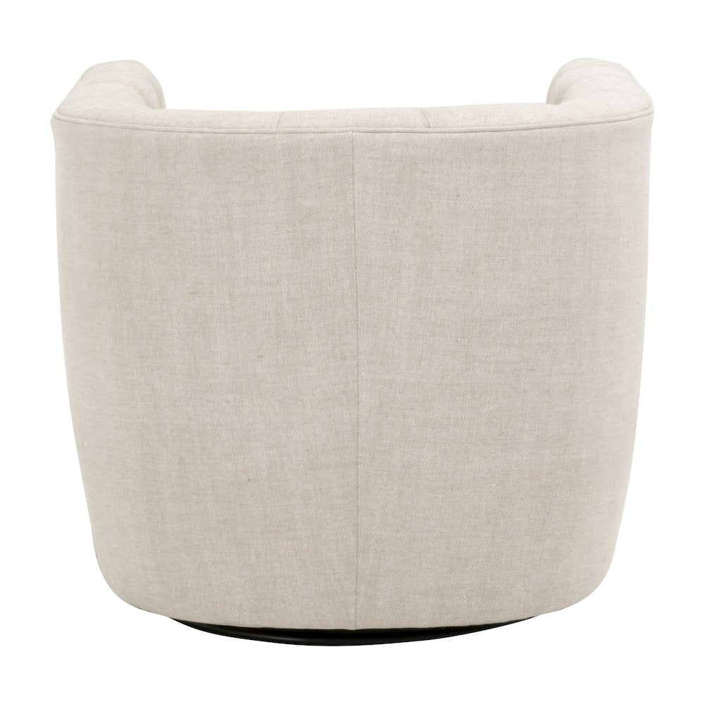 Essentials Transitional Marcel Swivel Club Chair