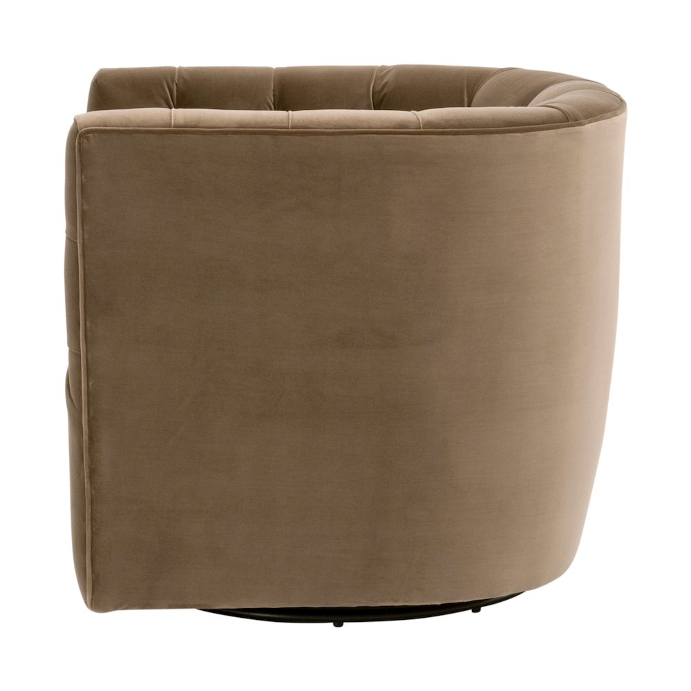 Essentials Transitional Marcel Swivel Club Chair