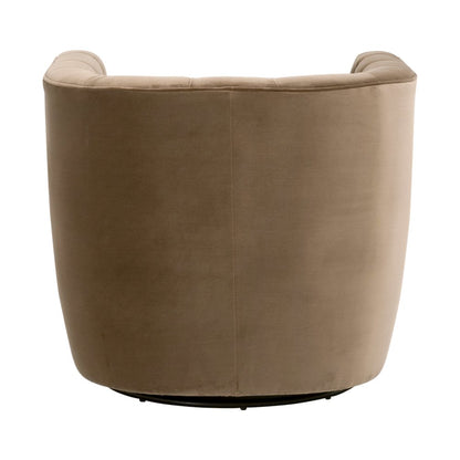 Essentials Transitional Marcel Swivel Club Chair