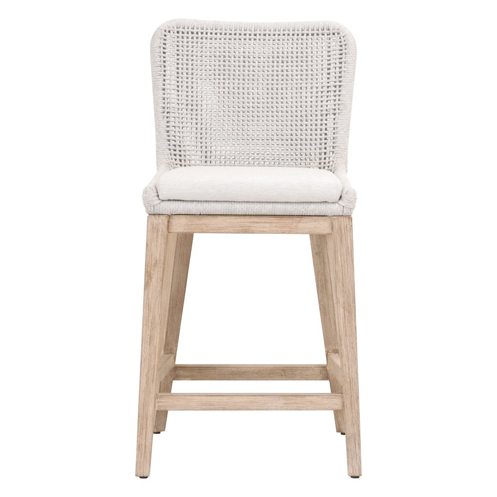 Woven Transitional Mesh Counter Stool