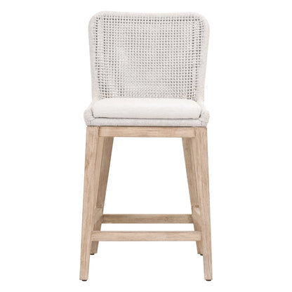 Woven Transitional Mesh Counter Stool