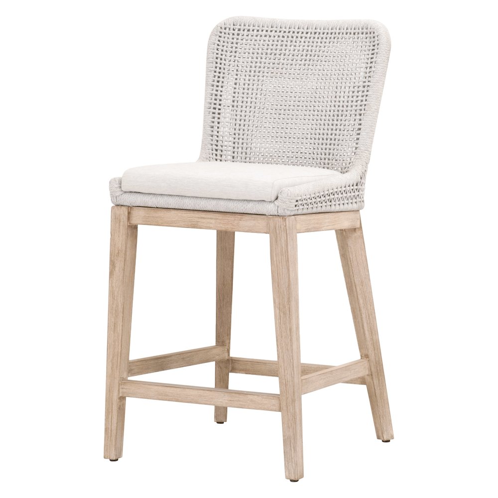 Woven Transitional Mesh Counter Stool