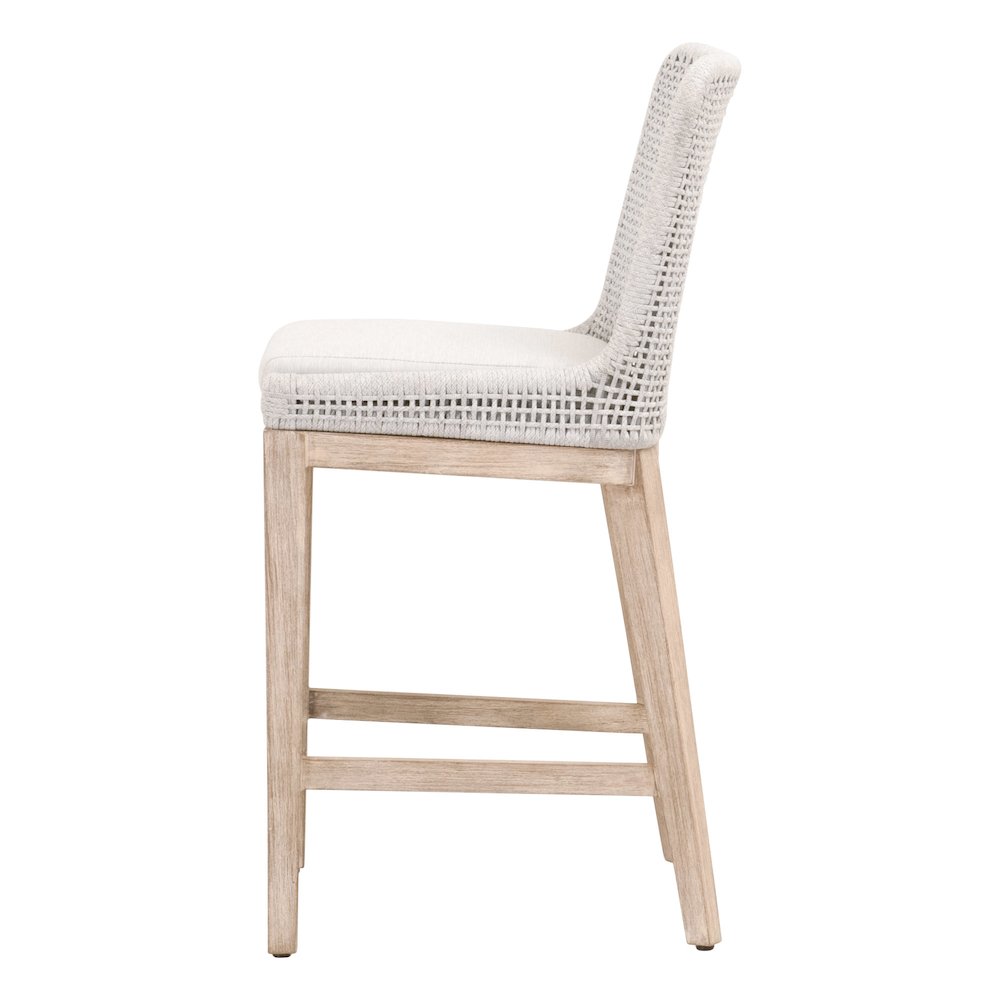 Woven Transitional Mesh Counter Stool