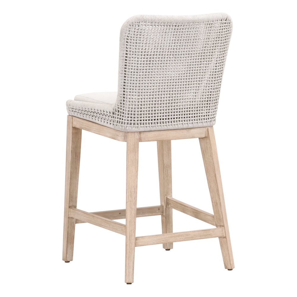 Woven Transitional Mesh Counter Stool
