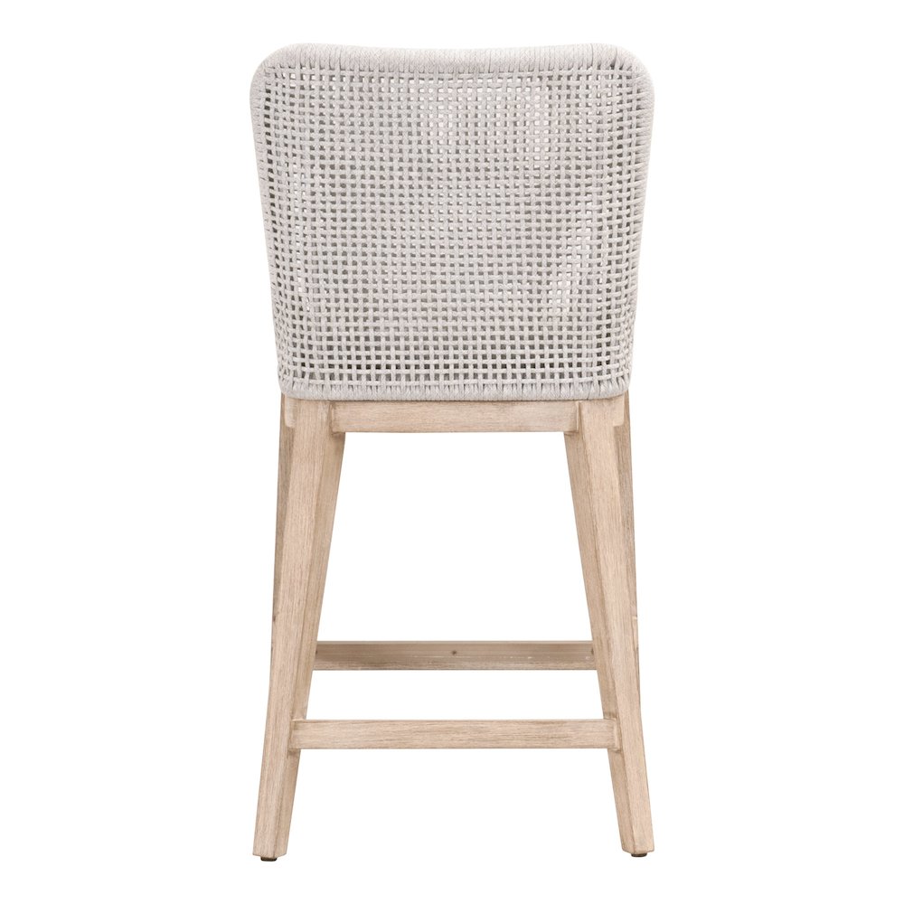 Woven Transitional Mesh Counter Stool