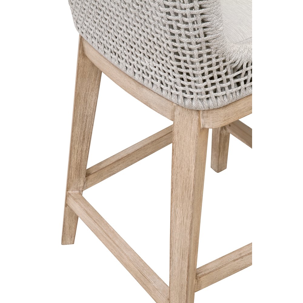 Woven Transitional Mesh Counter Stool
