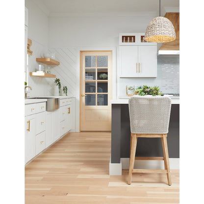 Woven Transitional Mesh Counter Stool