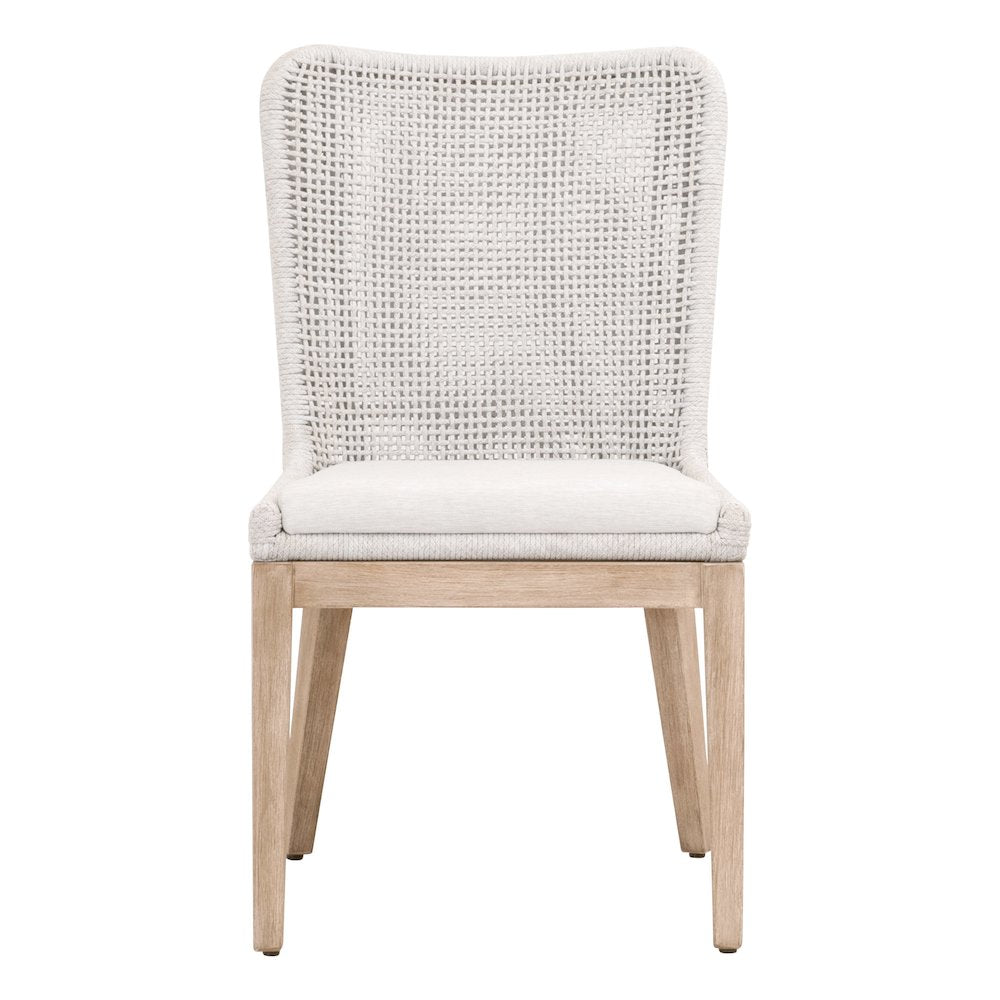 Woven Transitional Mesh Dining Chair, Set of 2