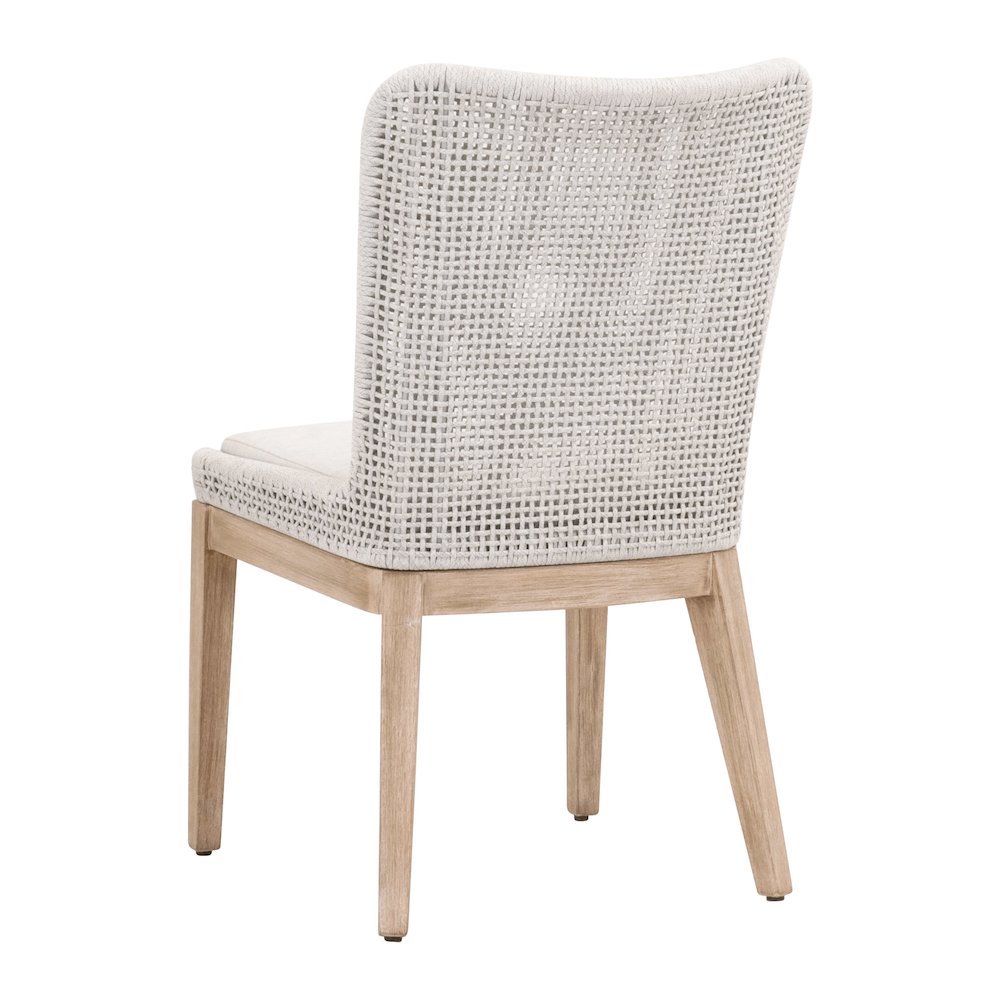 Woven Transitional Mesh Dining Chair, Set of 2