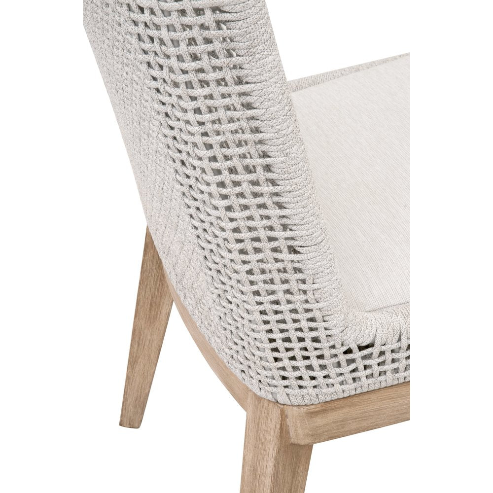 Woven Transitional Mesh Dining Chair, Set of 2