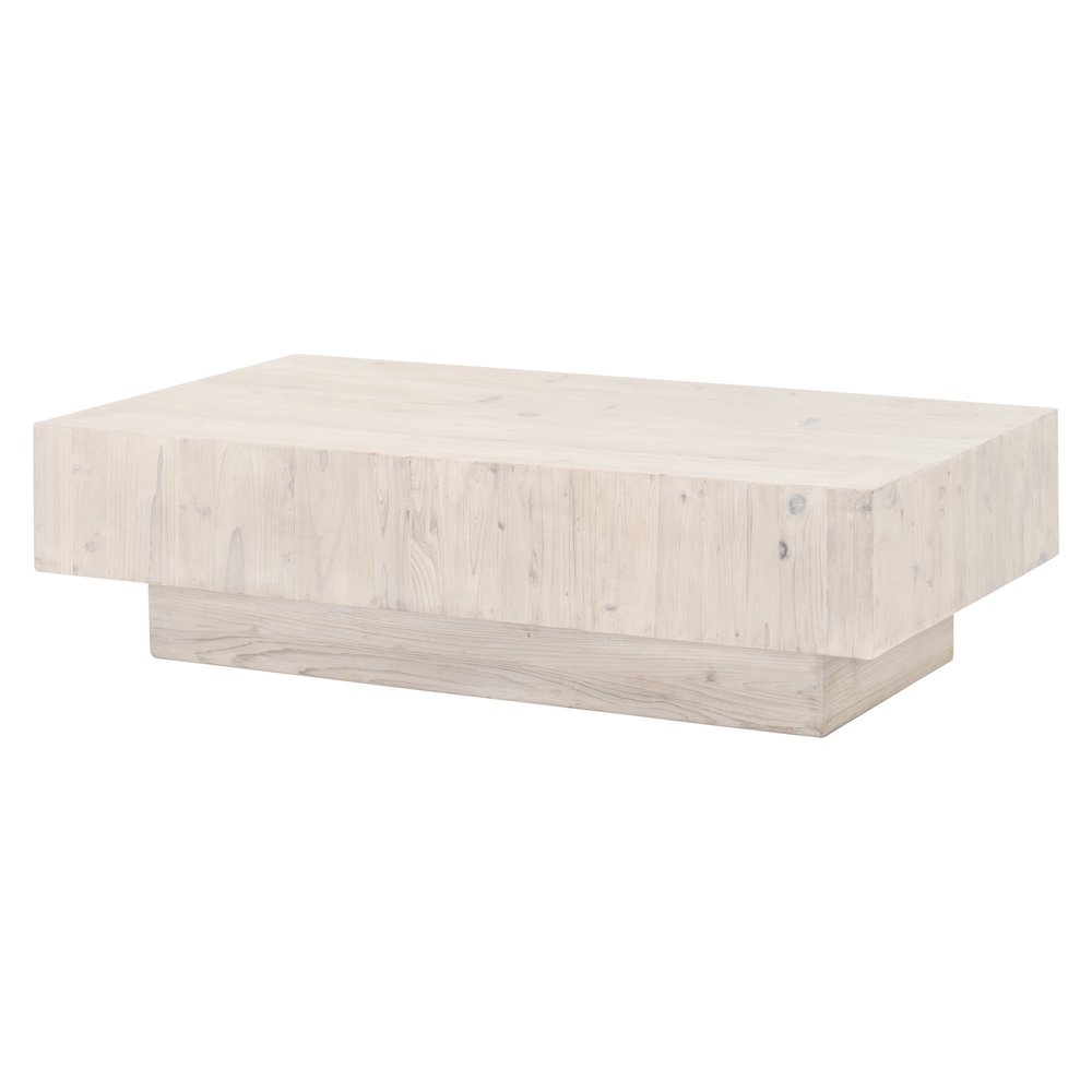 Bella Antique Transitional Montauk Coffee Table