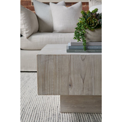 Bella Antique Transitional Montauk Coffee Table
