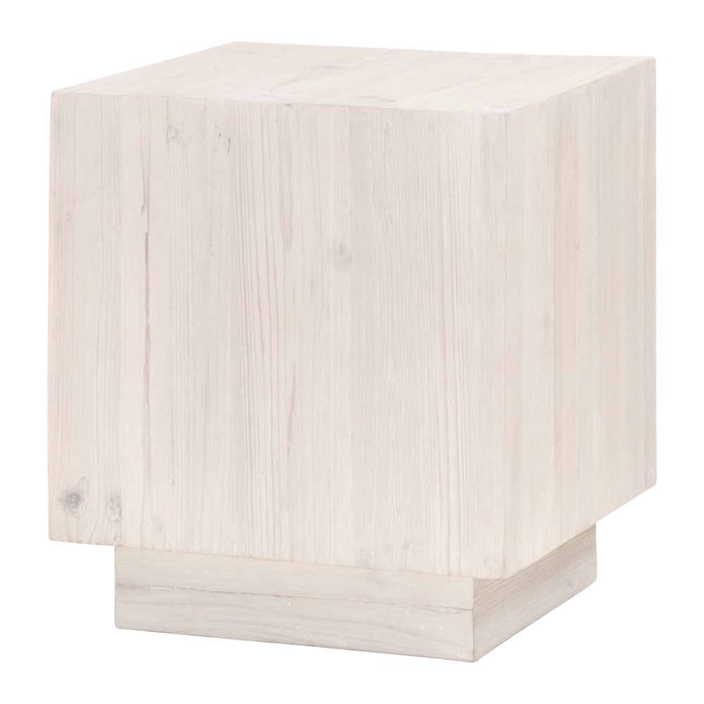 Bella Antique Transitional Montauk End Table