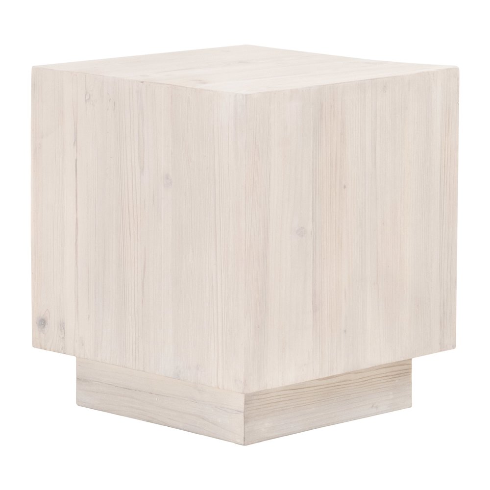 Bella Antique Transitional Montauk End Table