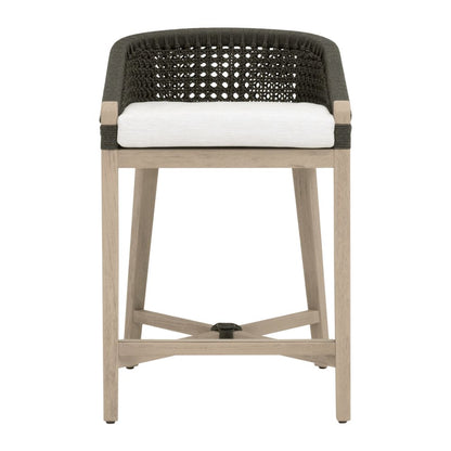 Woven - Outdoor  Transitional Montecito Outdoor Counter Stool