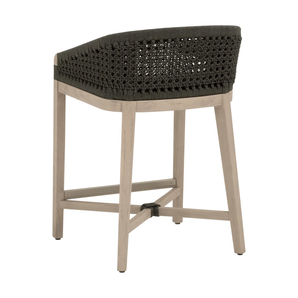 Woven - Outdoor  Transitional Montecito Outdoor Counter Stool
