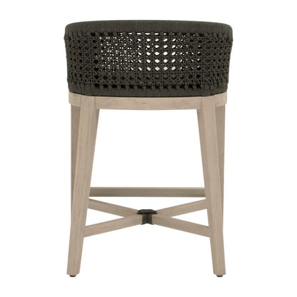 Woven - Outdoor  Transitional Montecito Outdoor Counter Stool