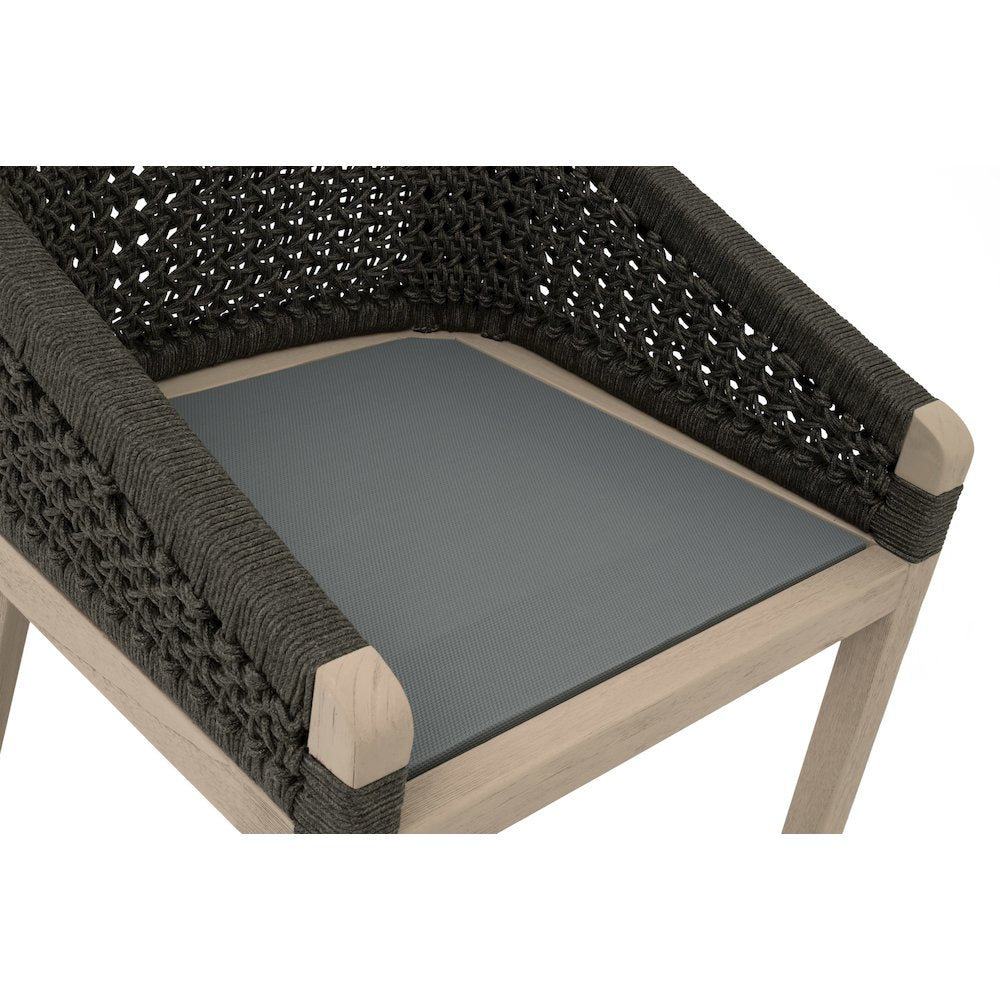 Woven - Outdoor  Transitional Montecito Outdoor Counter Stool