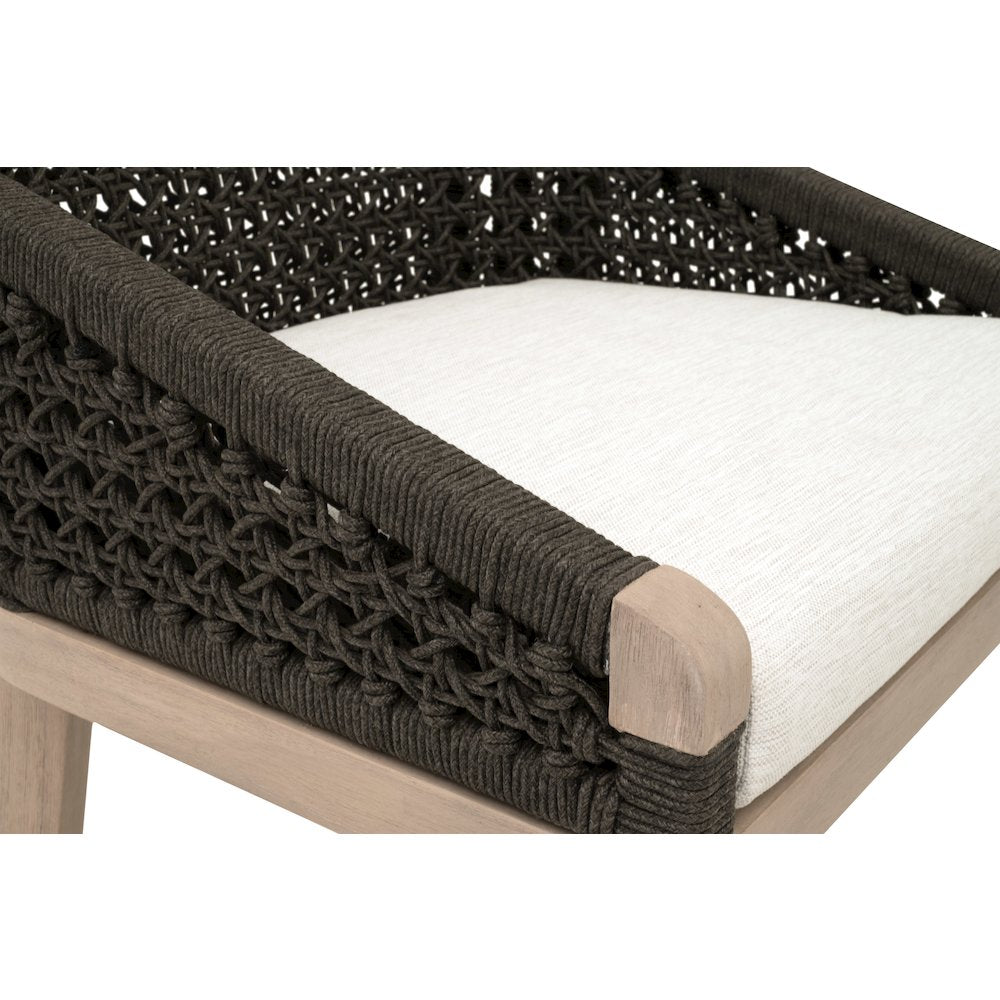 Woven - Outdoor  Transitional Montecito Outdoor Counter Stool