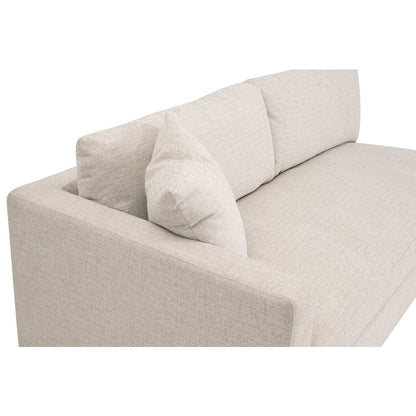 Transitional Newport Outdoor Modular 2-Seat Left Track Arm Sofa